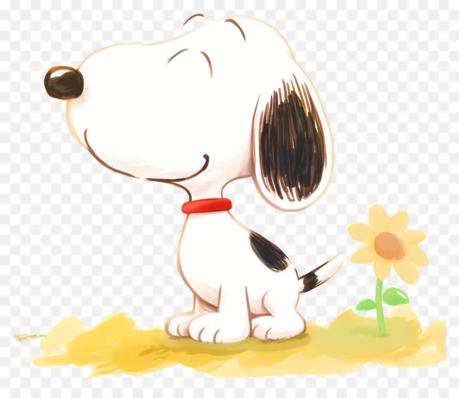 Snoopy，Karikatür Köpek çiçek PNG