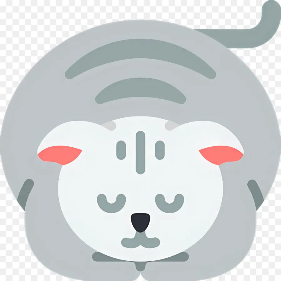 Uyu Zzz，Uyuyan Kedi PNG