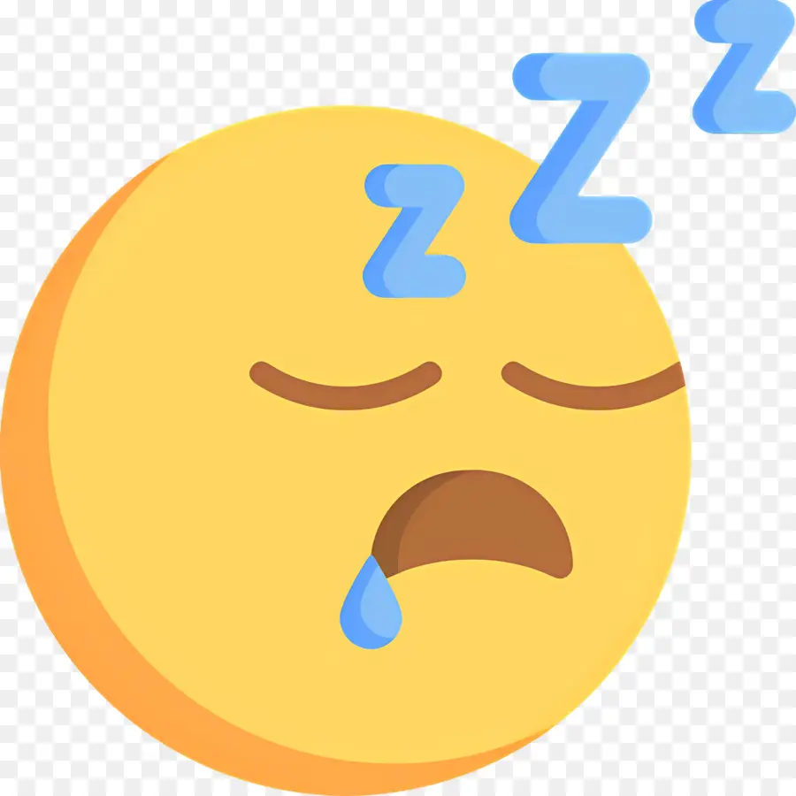 Uyu Zzz，Uyuyan Emoji PNG