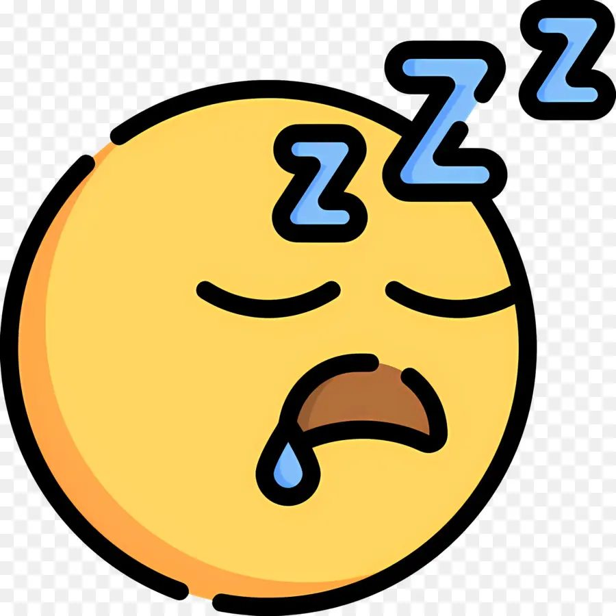 Uyu Zzz，Uyuyan Emoji PNG