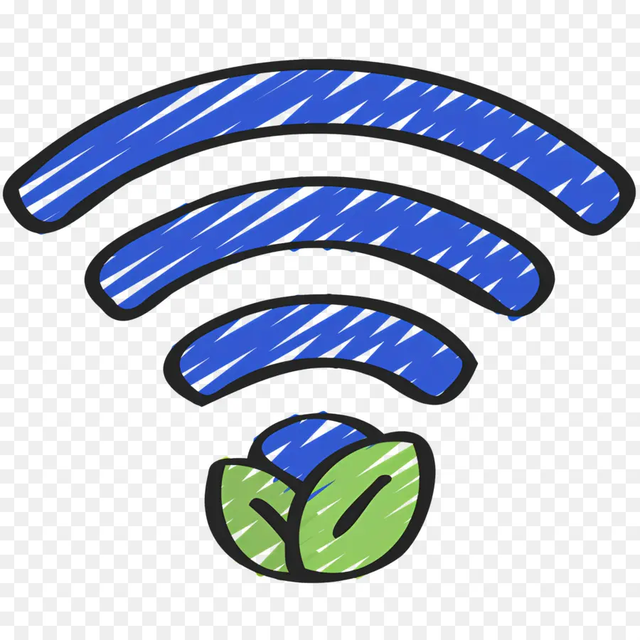 Sürdürülebilirlik，Yaprak Ile Wifi PNG