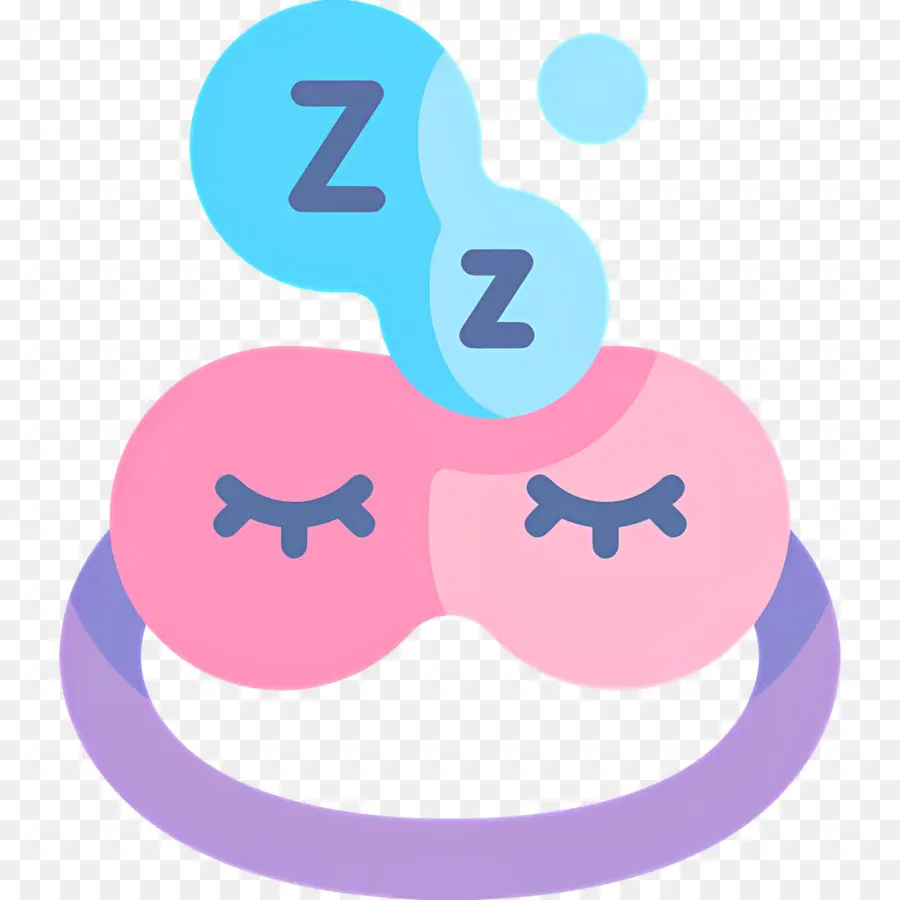 Uyu Zzz，Uyku Maskesi PNG