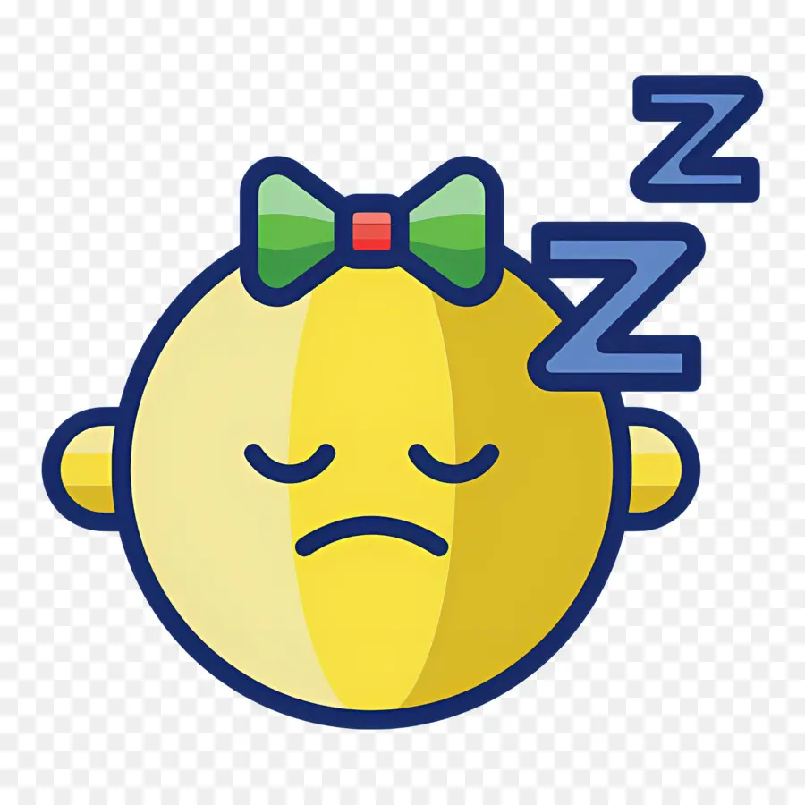 Uyu Zzz，Uykulu Yüz PNG