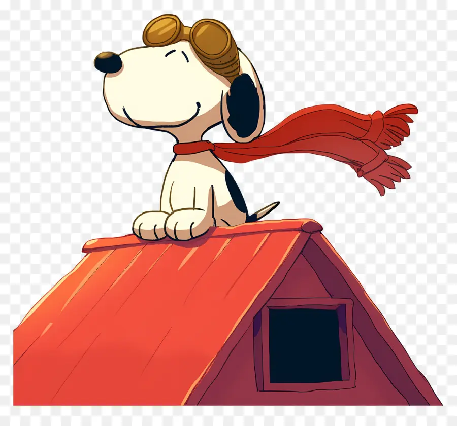 Snoopy，Karikatür Köpek Gözlüklü PNG