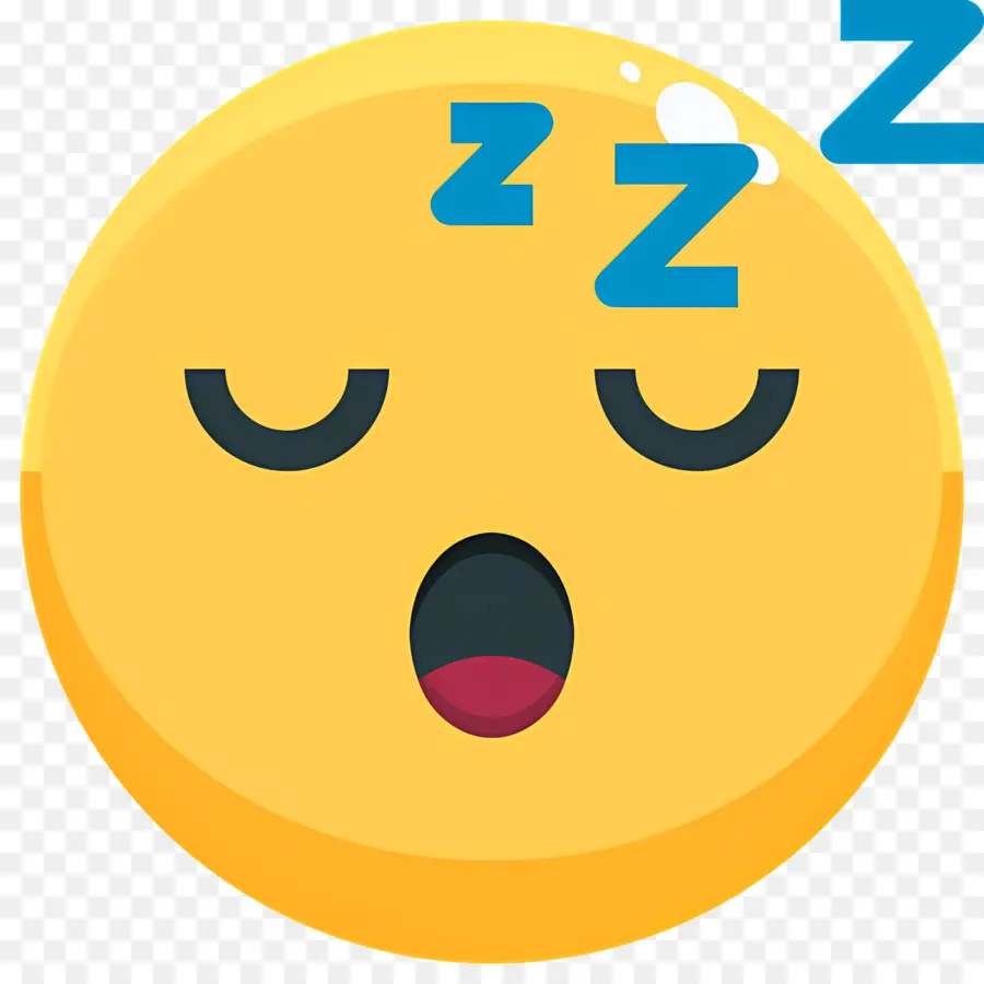 Uyu Zzz，Uyuyan Emoji PNG