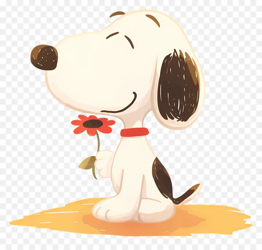 Snoopy，Karikatür Köpek çiçek PNG