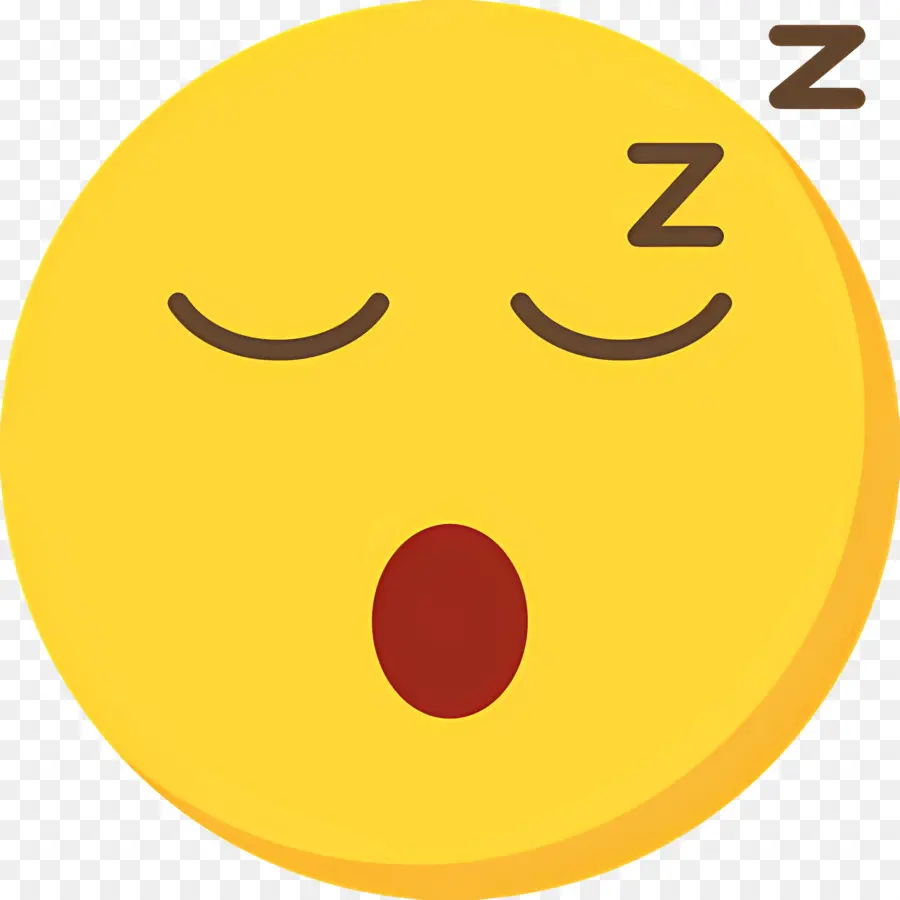 Uyu Zzz，Uyuyan Emoji PNG