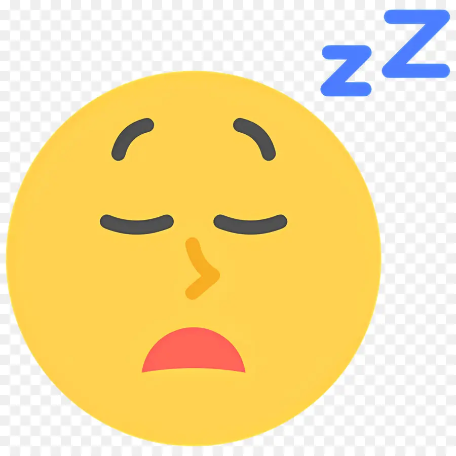 Uyu Zzz，Uyuyan Emoji PNG