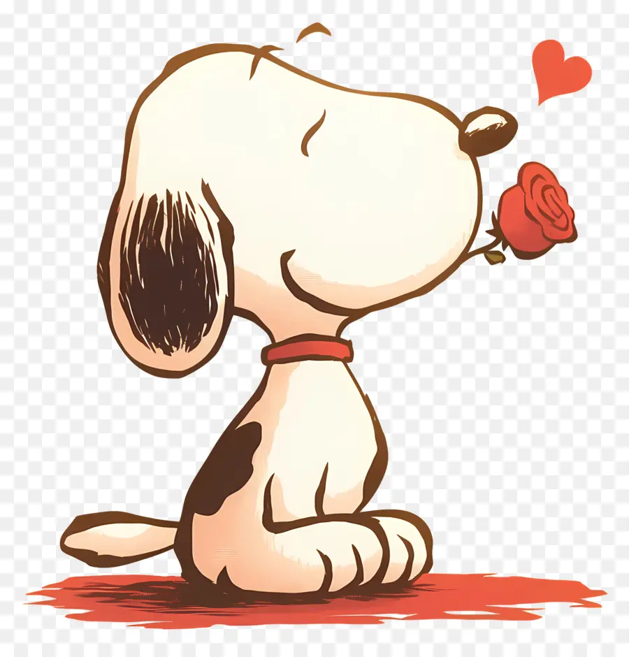 Snoopy，Güllü Karikatür Köpek PNG