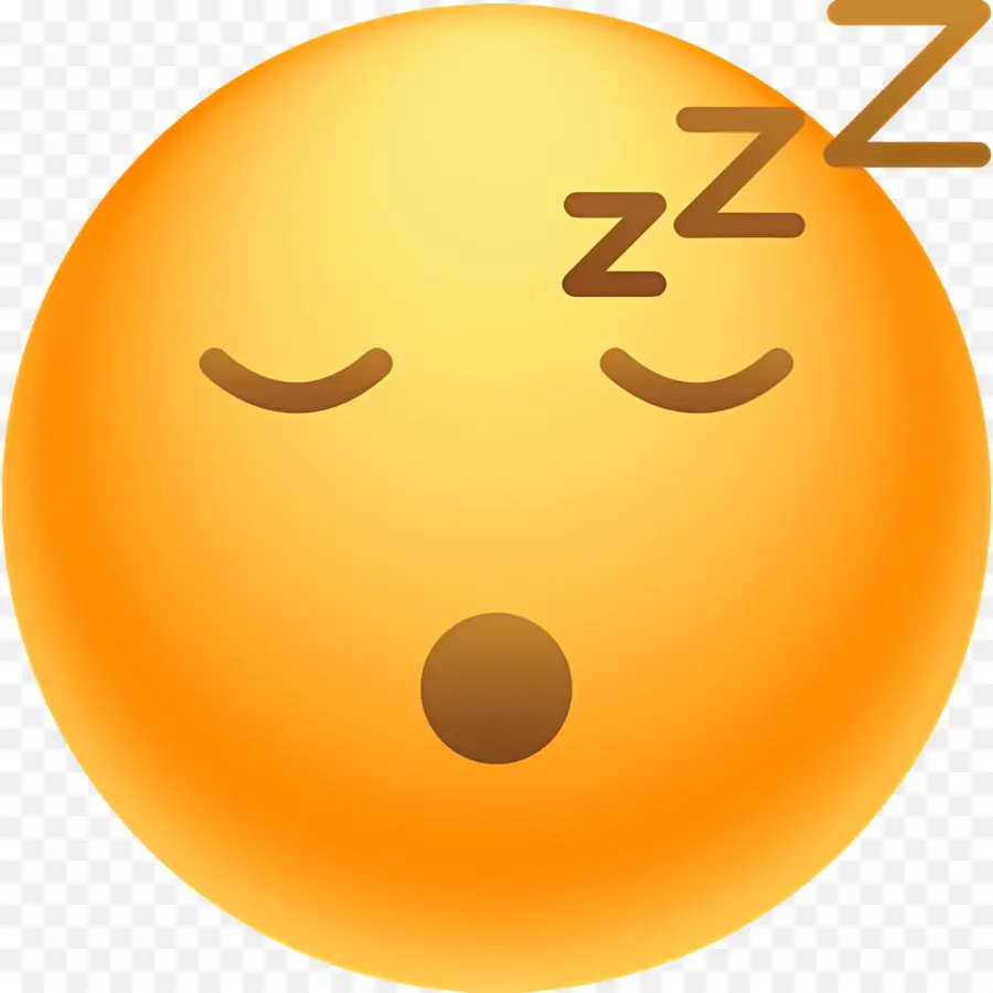 Uyu Zzz，Uyuyan Emoji PNG