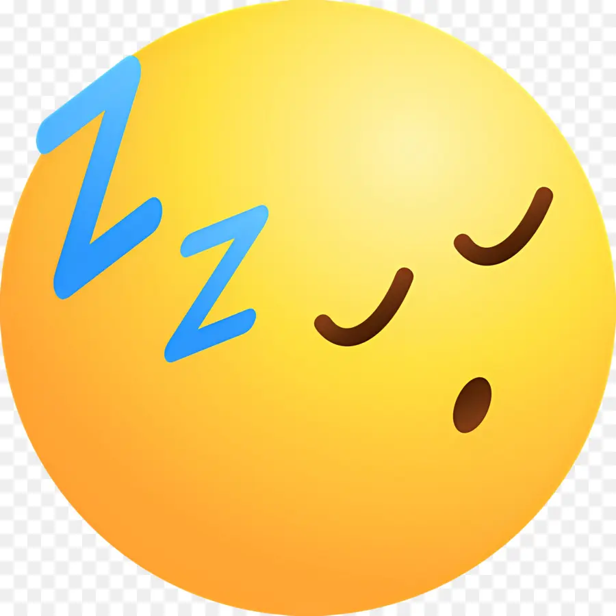 Uyu Zzz，Uyuyan Emoji PNG