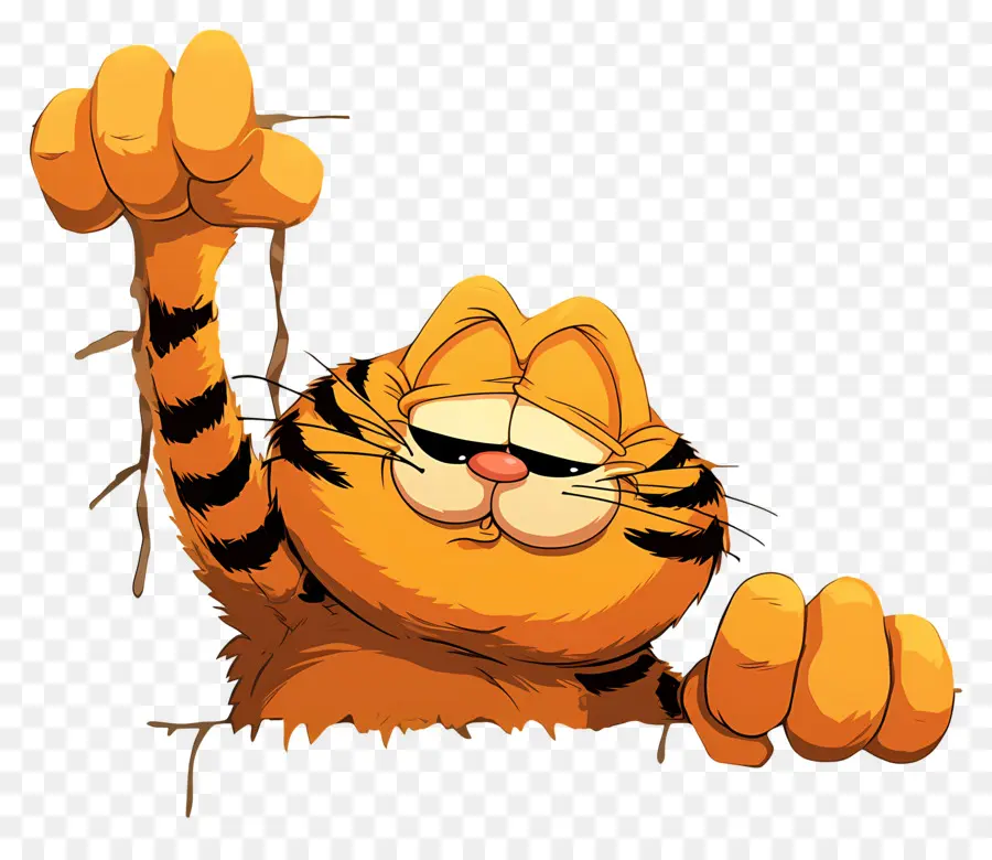 Garfield，Turuncu Kedi PNG