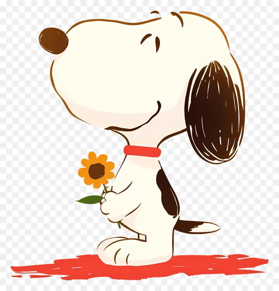 Snoopy，Karikatür Köpek çiçek PNG