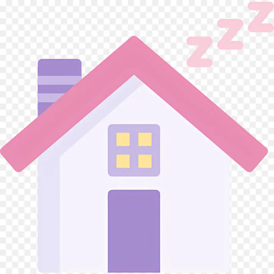 Uyu Zzz，Zzz'li Ev PNG