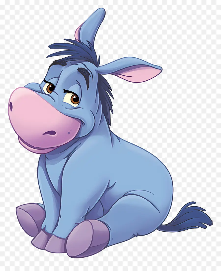 Eeyore，Mavi Eşek PNG