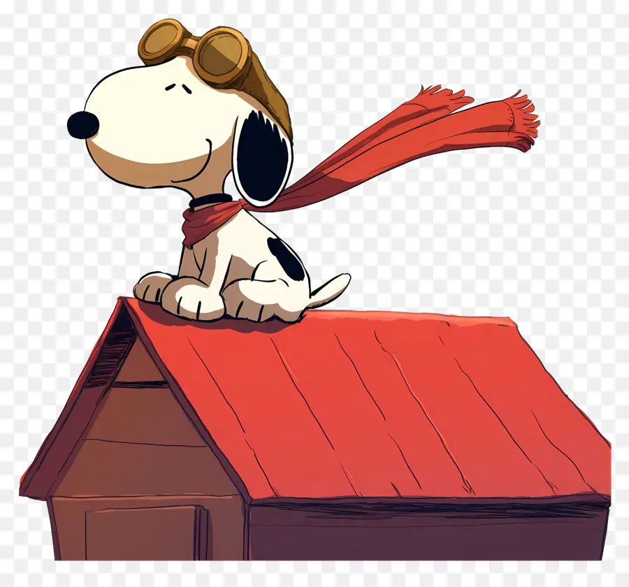 Snoopy，Karikatür Köpek Gözlüklü PNG