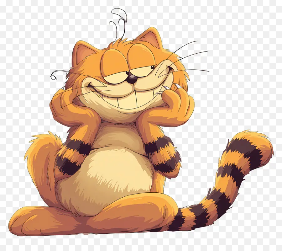 Garfield，Turuncu Kedi PNG