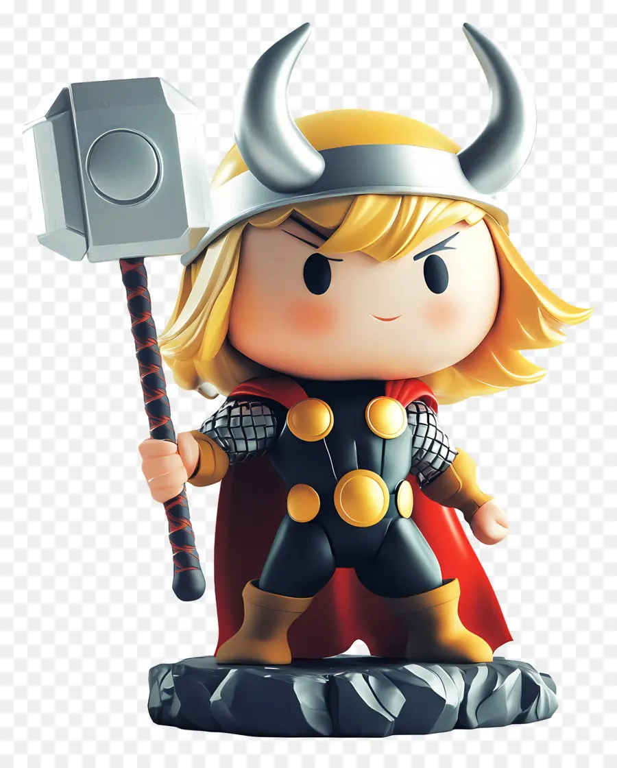 Thor，Çekiçli Kadın Savaşçı PNG