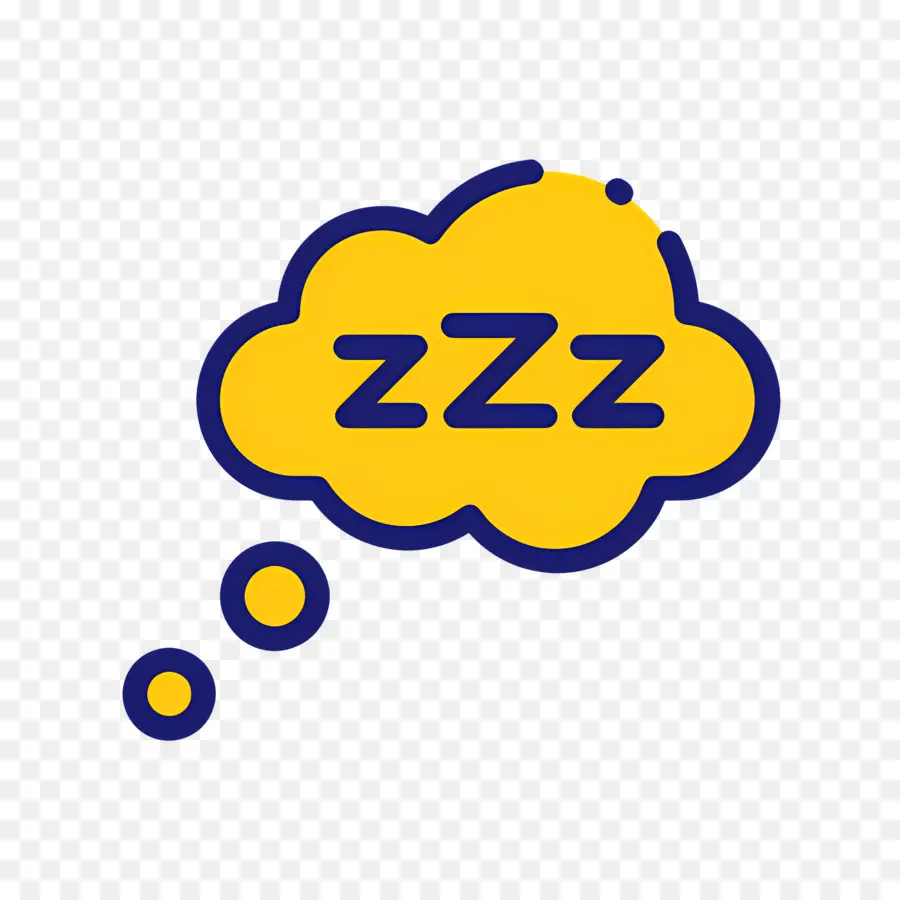 Uyu Zzz，Zzz Bulutu PNG