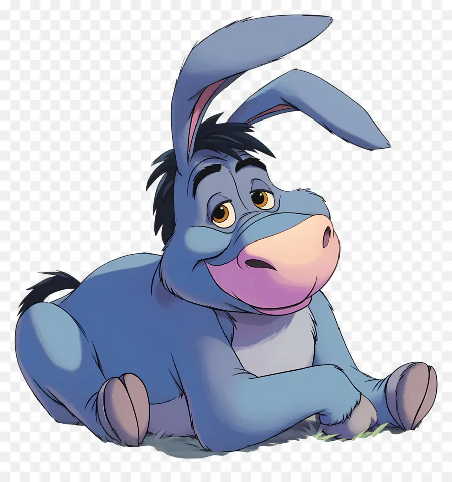 Eeyore，Mavi Eşek PNG