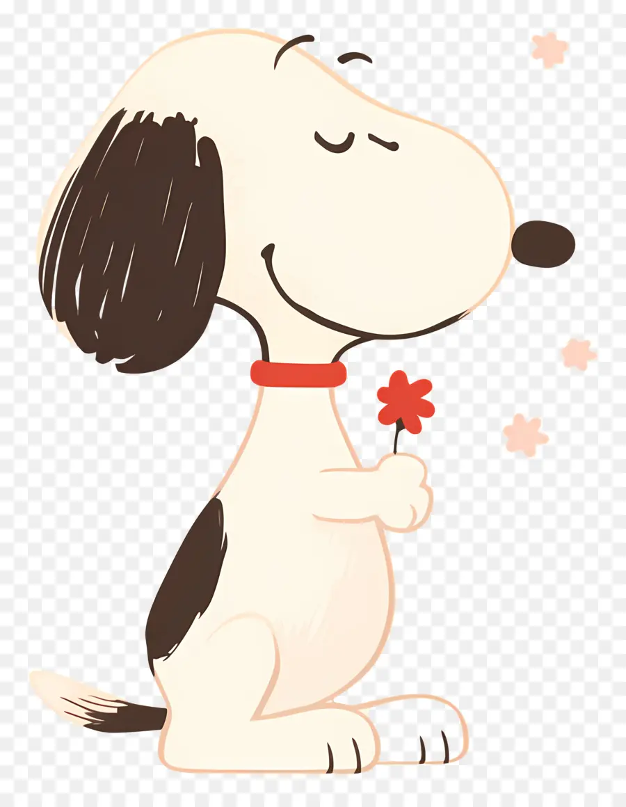 Snoopy，Karikatür Köpek çiçek PNG