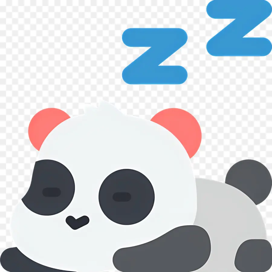 Uyu Zzz，Uyuyan Panda PNG