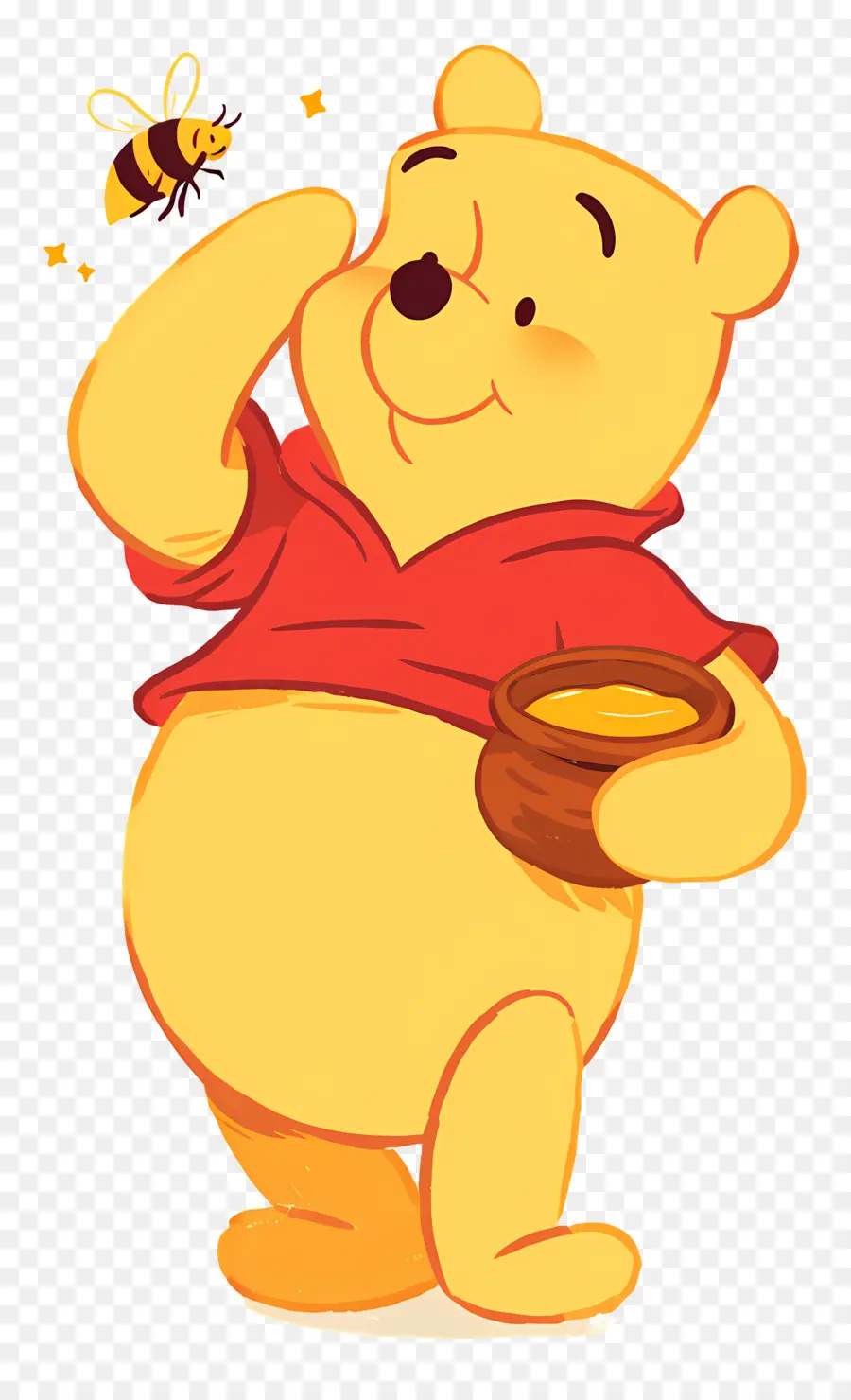 Winnie The Pooh，Ballı Ayı PNG