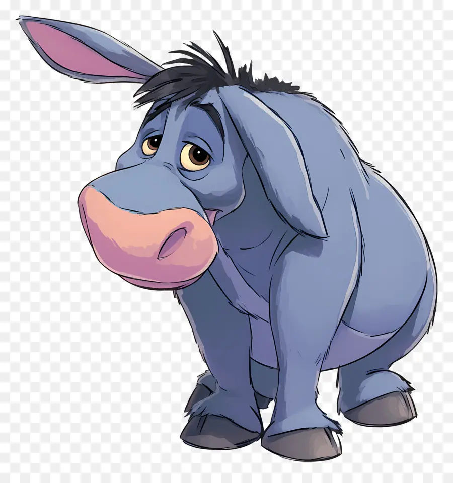 Eeyore，Mavi Eşek PNG