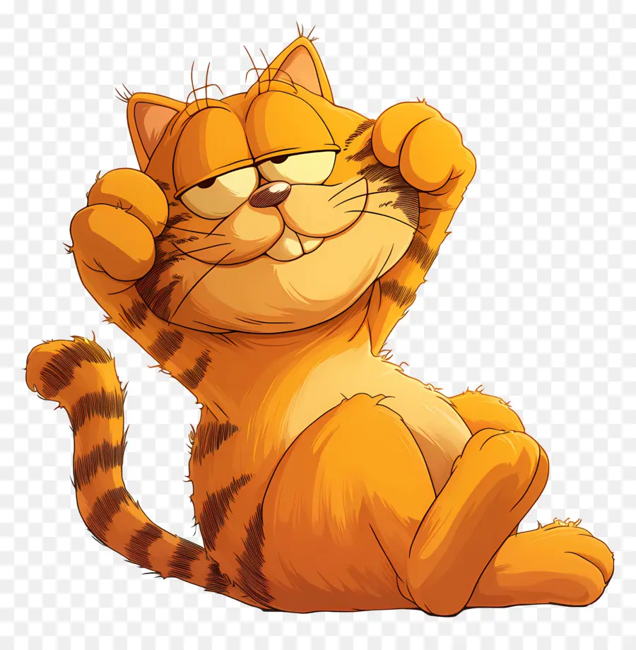 Garfield，Turuncu Kedi PNG