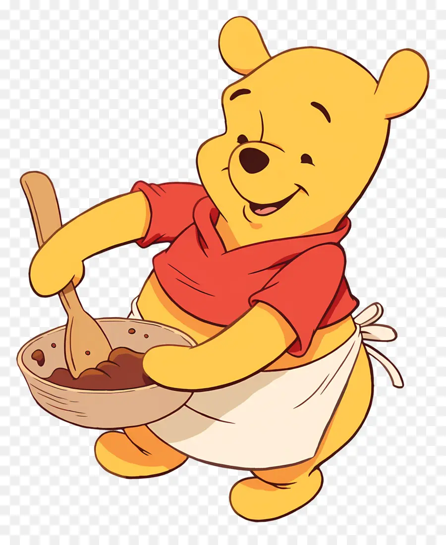 Winnie The Pooh，Ayı Karıştırma PNG