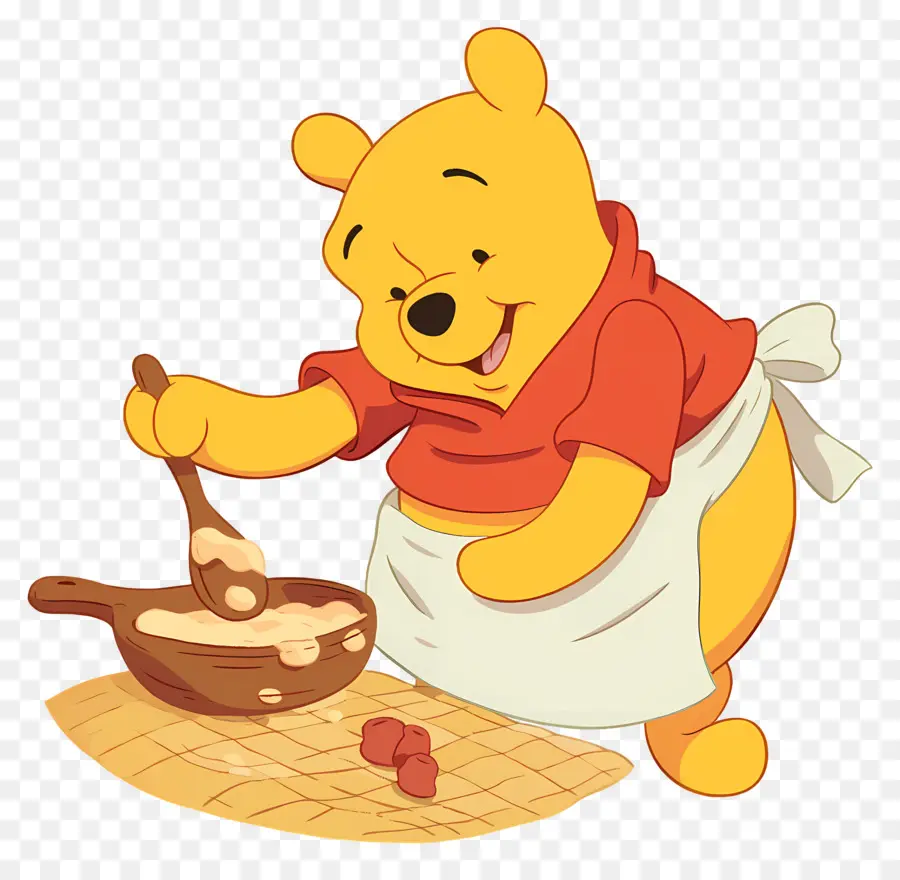 Winnie The Pooh，Ayı Karıştırma PNG