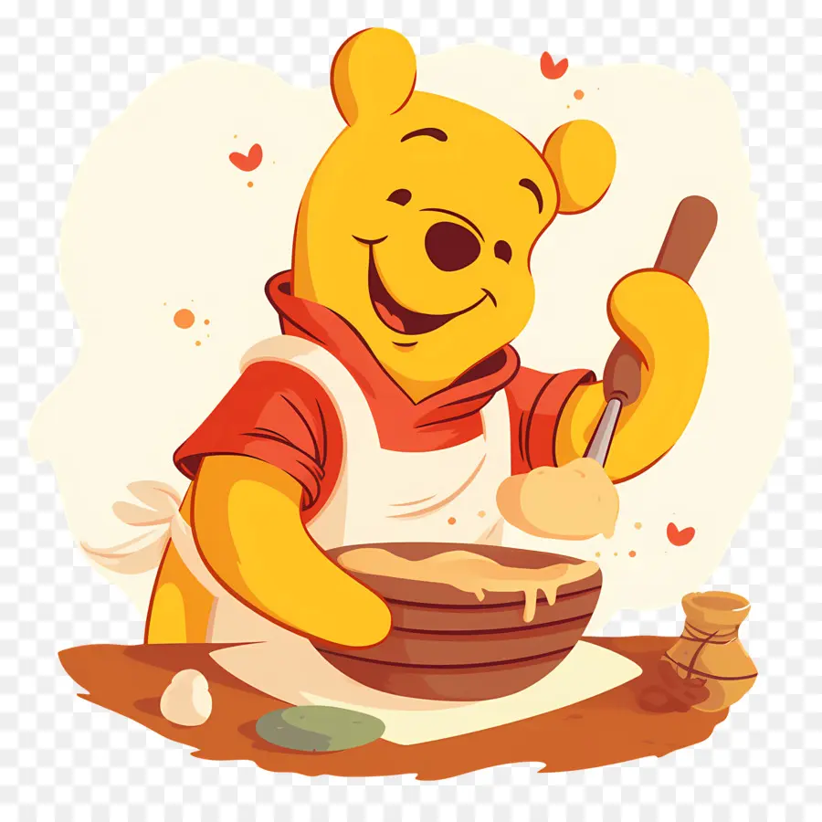 Pooh Winnie，Ayı Pişirme PNG