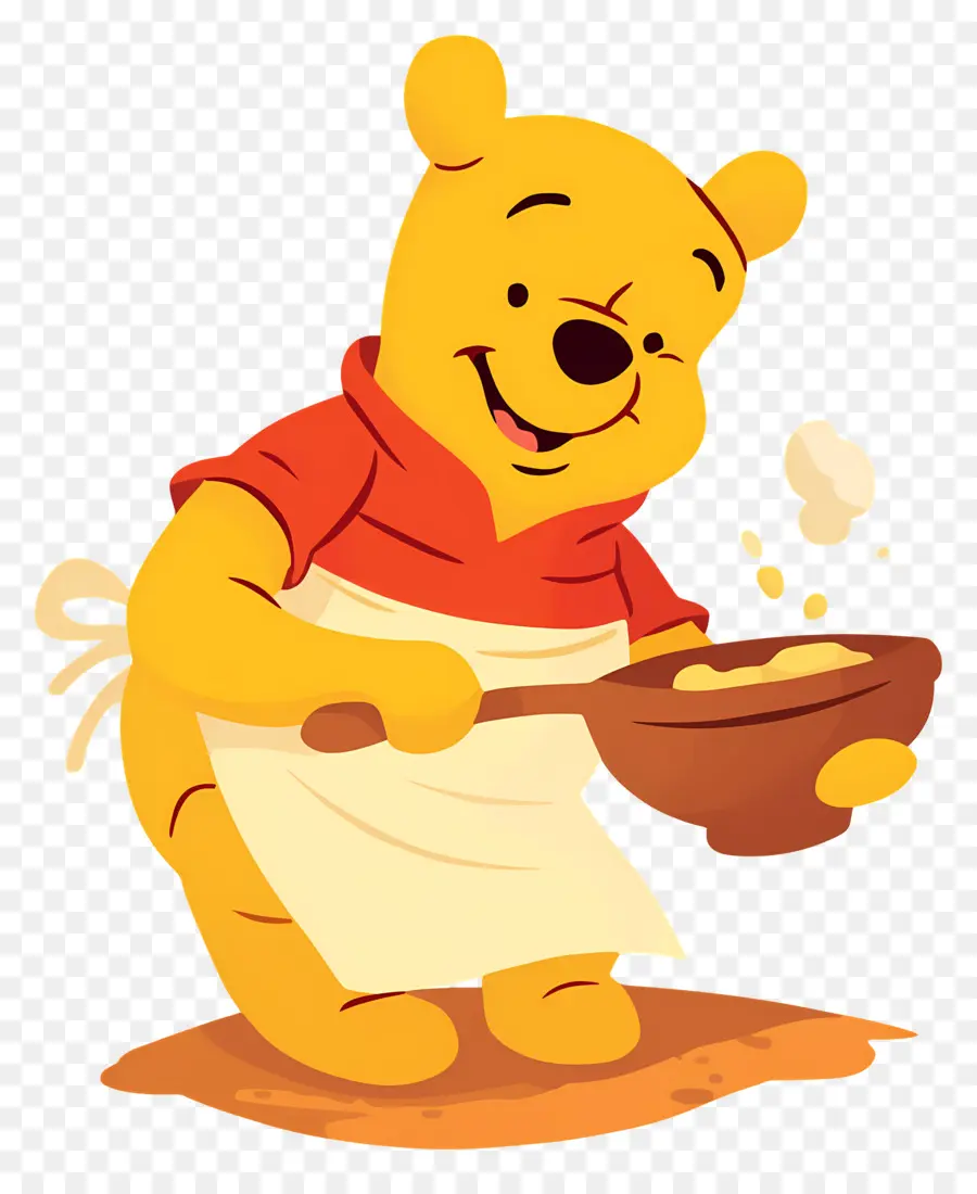 Winnie The Pooh，Ayı Pişirme PNG