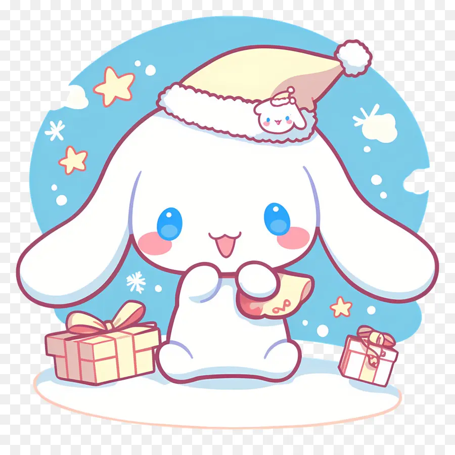 Sevimli Cinnamoroll，Beyaz Tavşan PNG