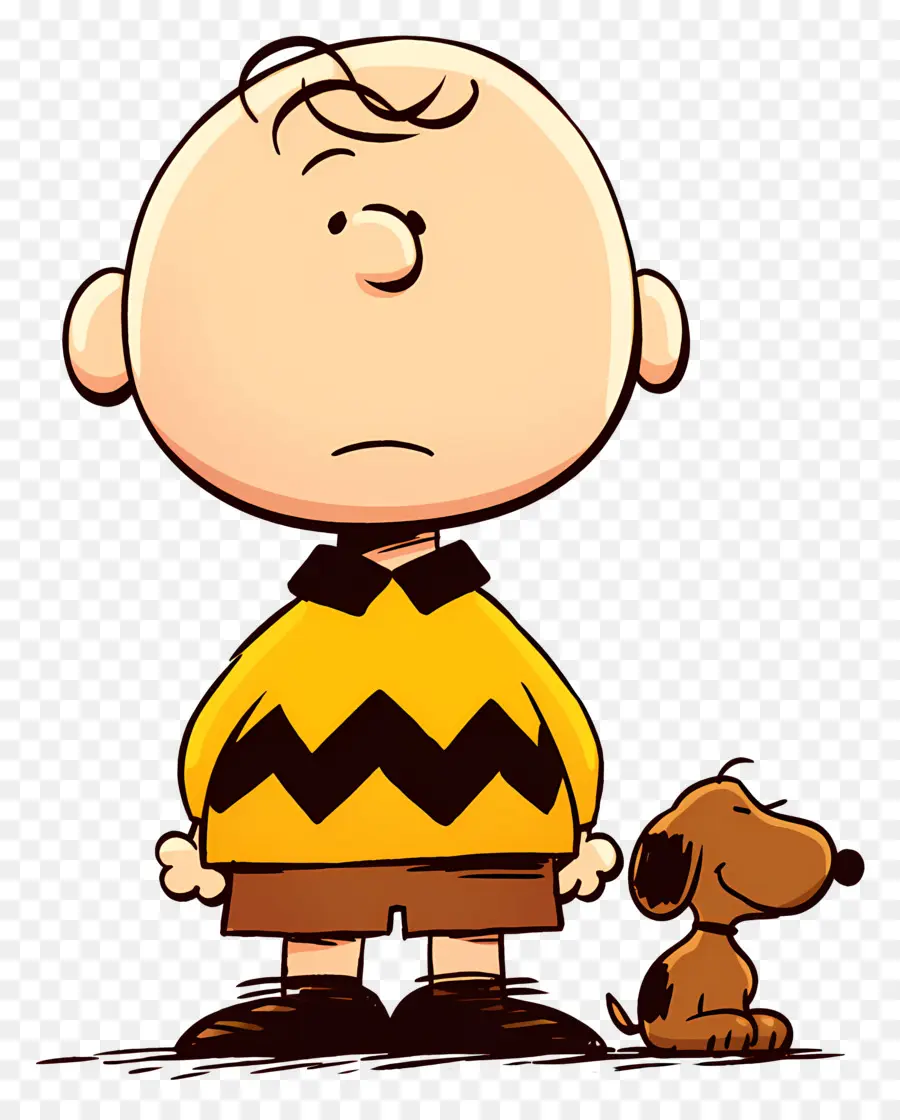 Charlie Brown，Çizgi Film çocuk Ve Köpek PNG