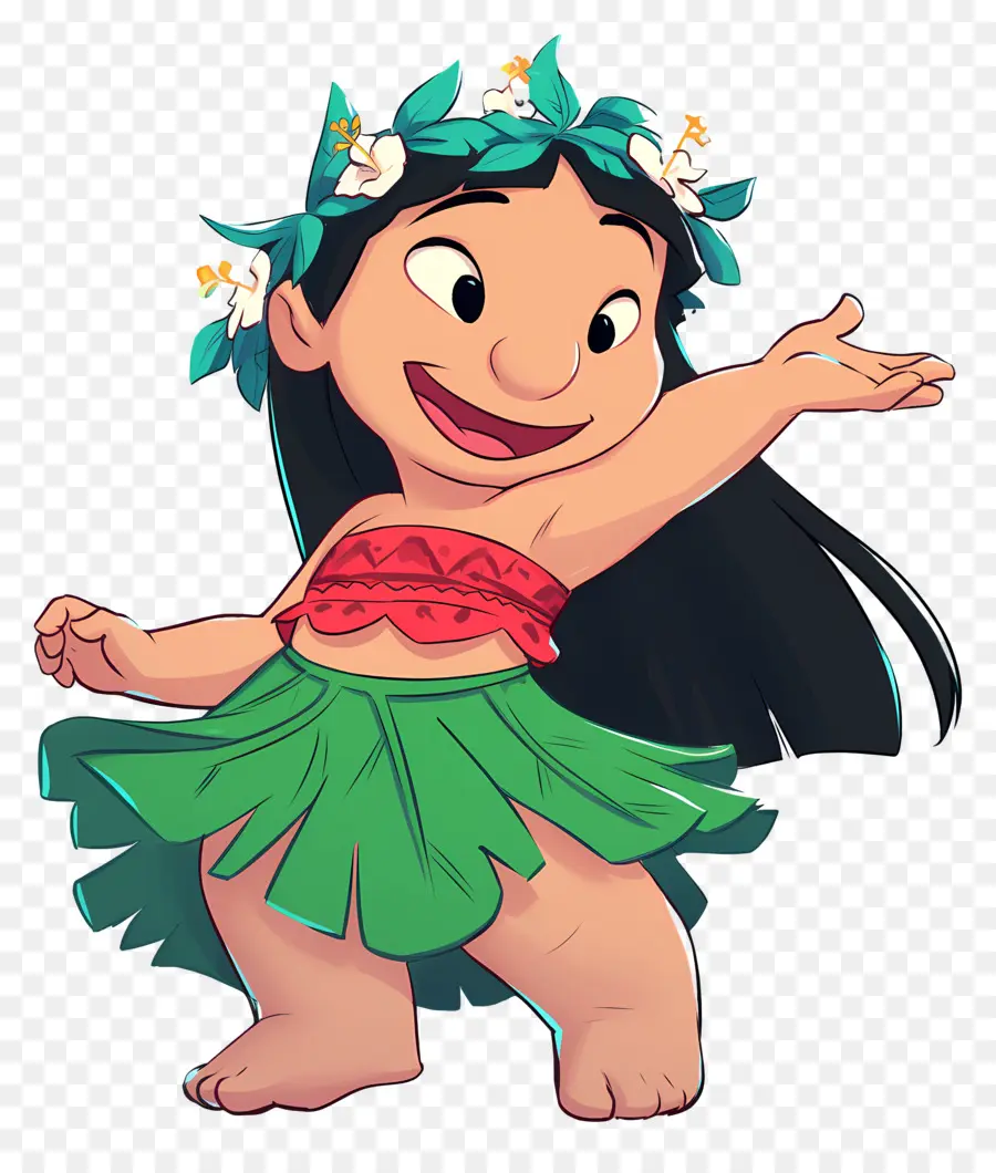 Lilo Pelekai，Hula Kızı PNG