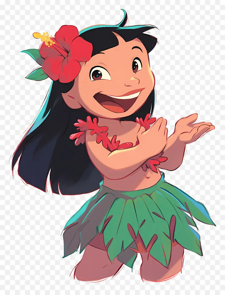 Lilo Pelekai，Hula Kızı PNG