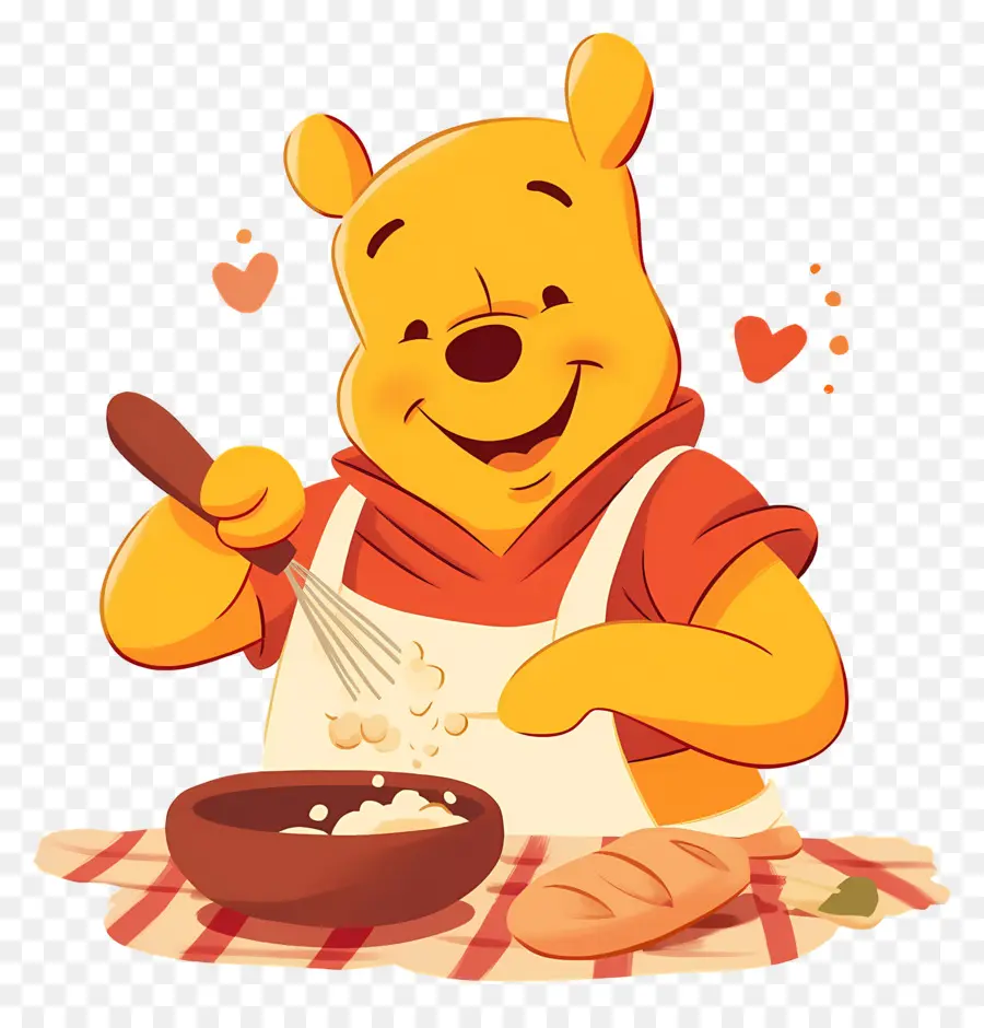 Pooh Winnie，Ayı Pişirme PNG