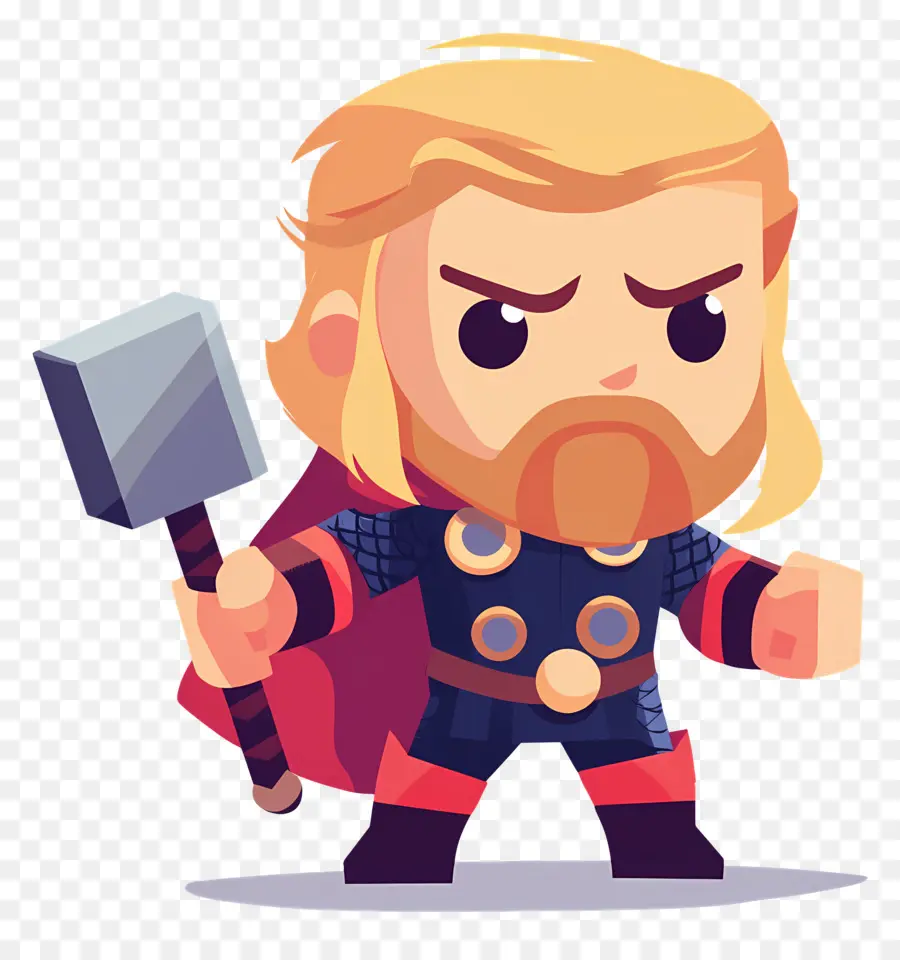 Thor，Karikatür Savaşçı PNG