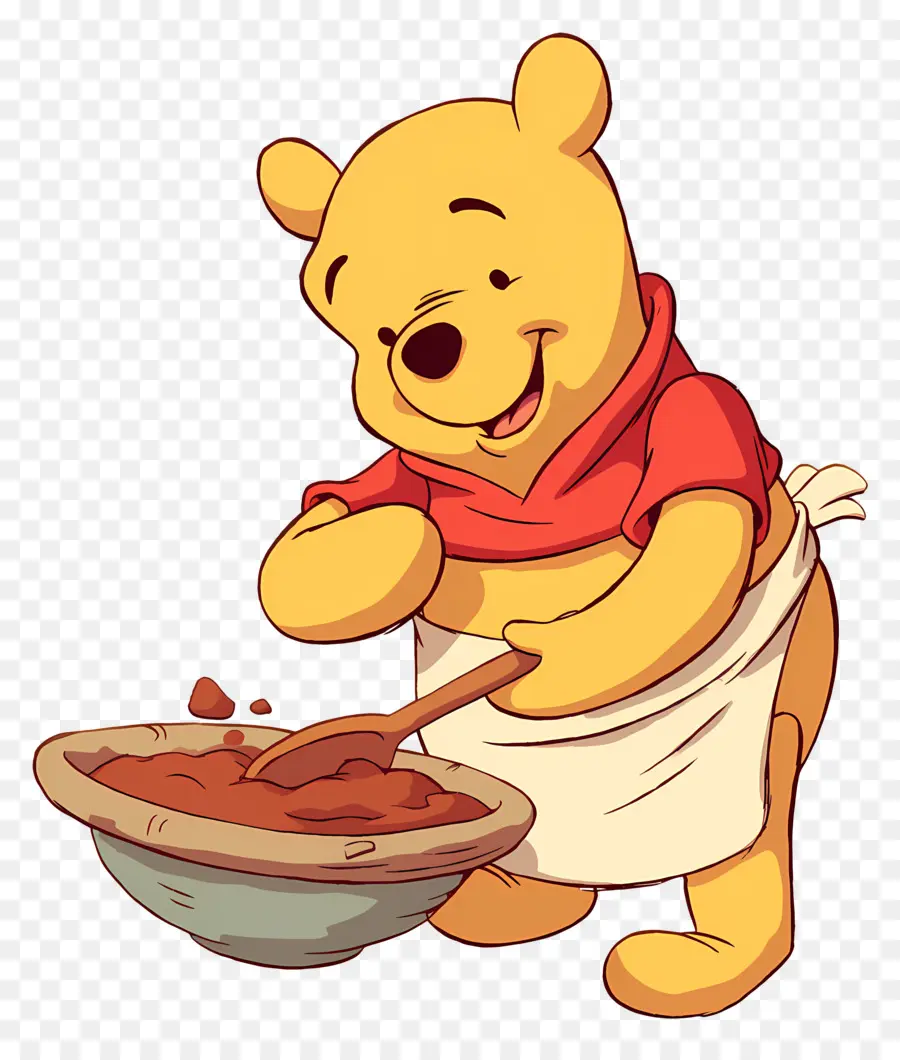 Winnie The Pooh，Ayı Karıştırma PNG