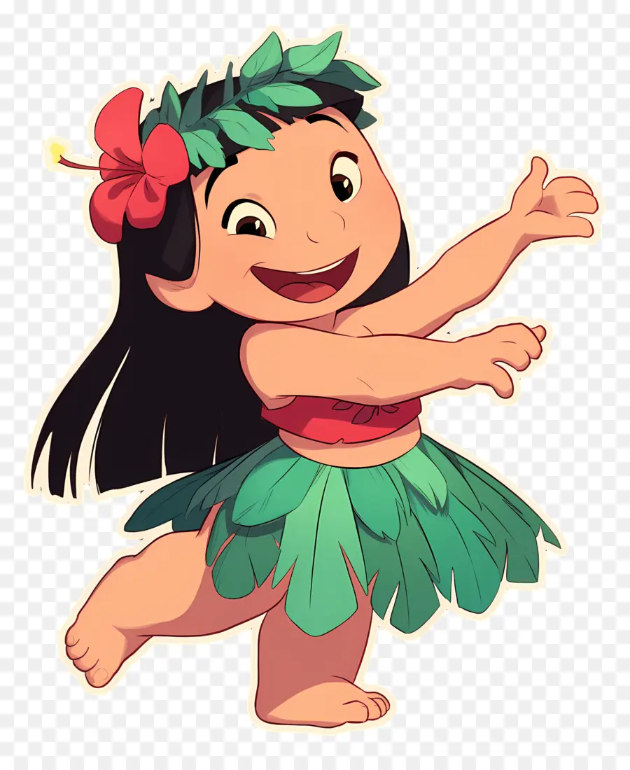 Lilo Pelekai，Hula Kızı PNG