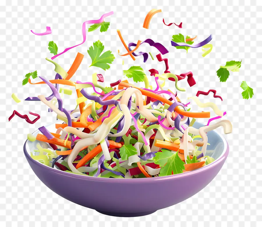 Lahana Salatası，Fırlatılmış Salata PNG