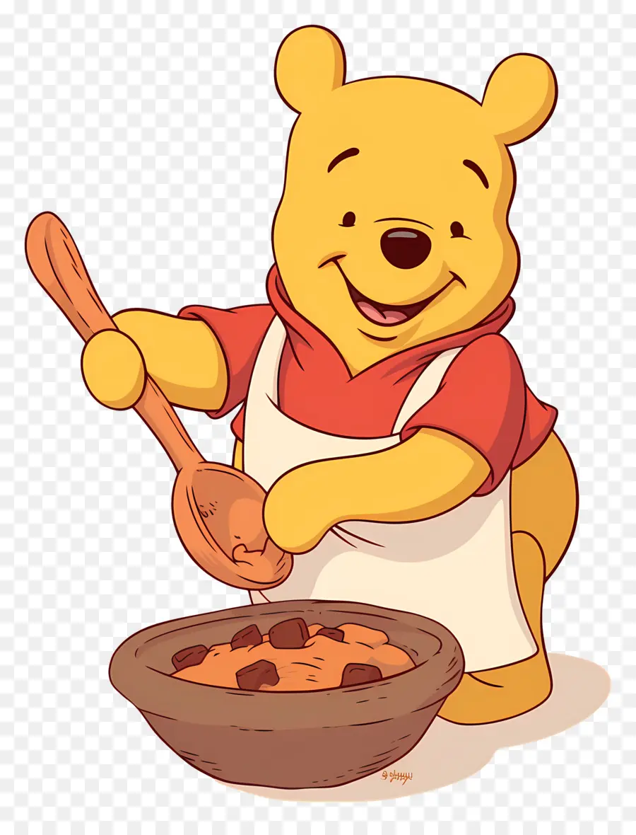 Pooh Winnie，Ayı Karıştırma PNG