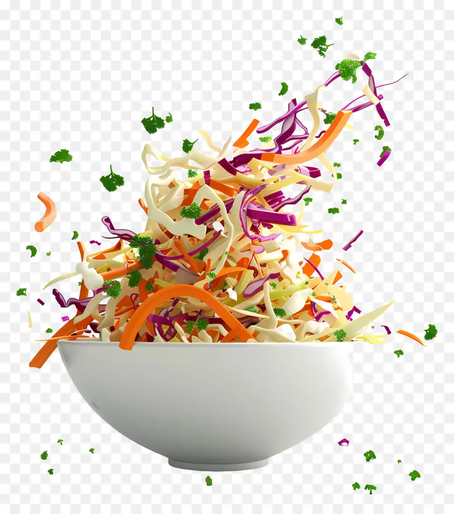 Lahana Salatası，Fırlatılmış Salata PNG