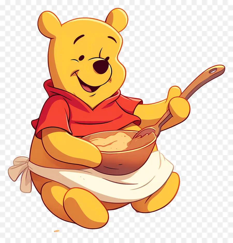 Winnie The Pooh，Ayı Karıştırma PNG