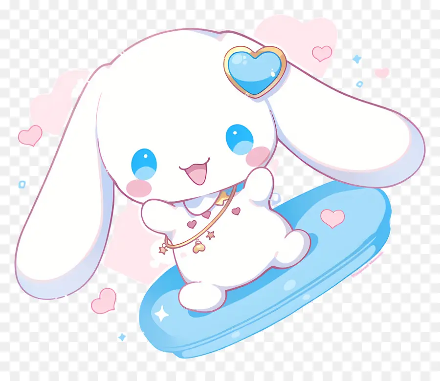 Sevimli Cinnamoroll，Beyaz Tavşan PNG