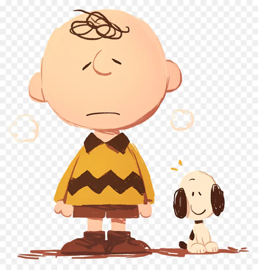 Charlie Brown，Çizgi Film çocuk Ve Köpek PNG