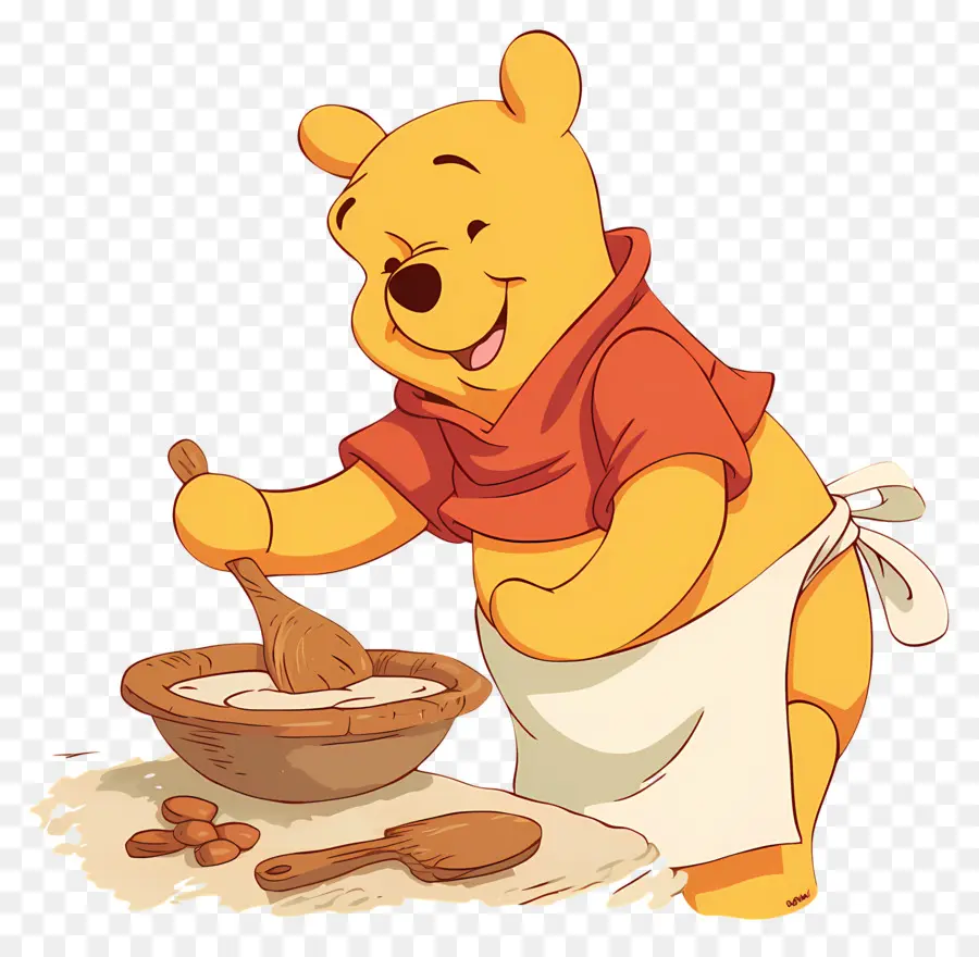 Pooh Winnie，Ayı Karıştırma PNG