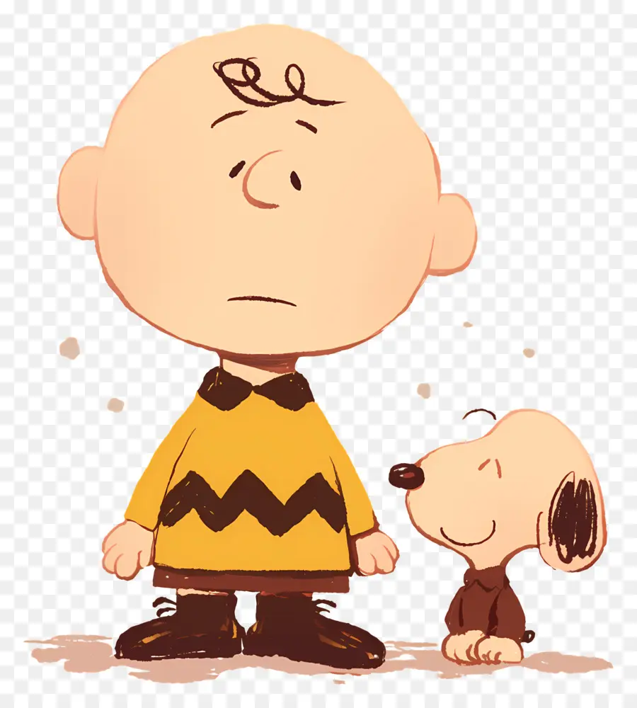 Charlie Brown，Çizgi Film çocuk Ve Köpek PNG