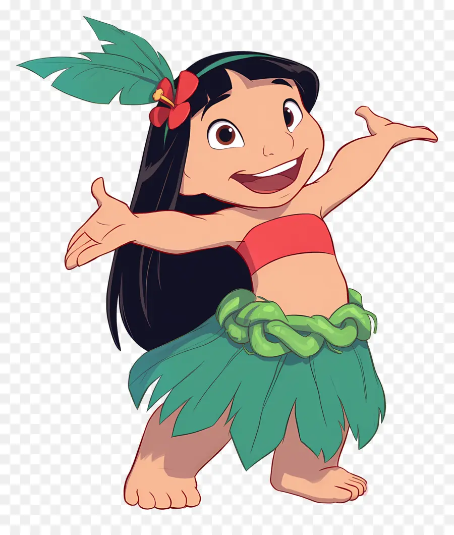 Lilo Pelekai，Hula Kızı PNG